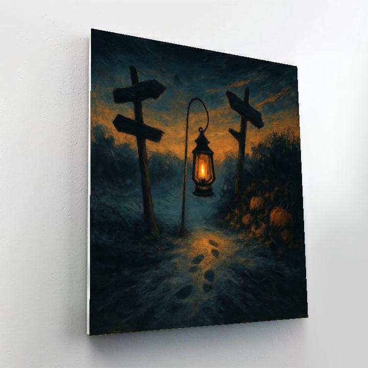 Foggy Lantern Crossroads paint by color