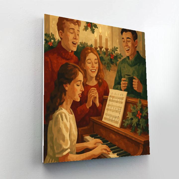 Ornament Evening Serenade Number painting