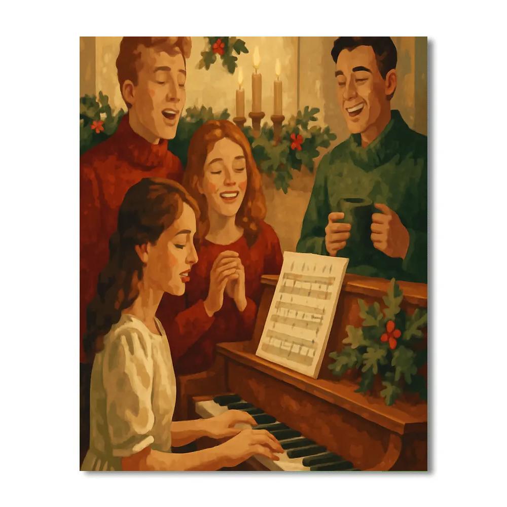 Ornament Evening Serenade Number painting