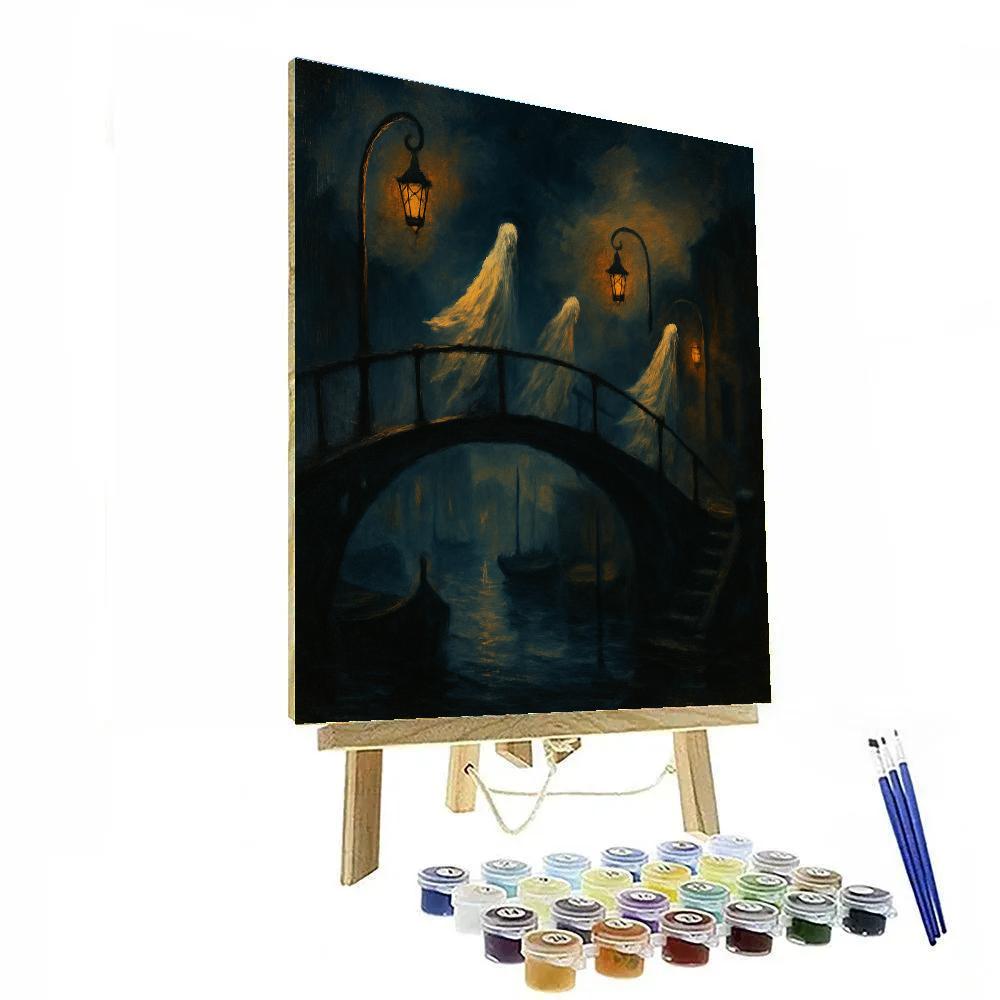 Phantom Ferry Lantern Crossing Painting by numbers kit