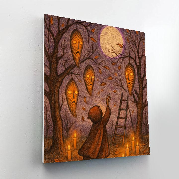 The Orchard Of Forgotten Faces Paint by numbers kits