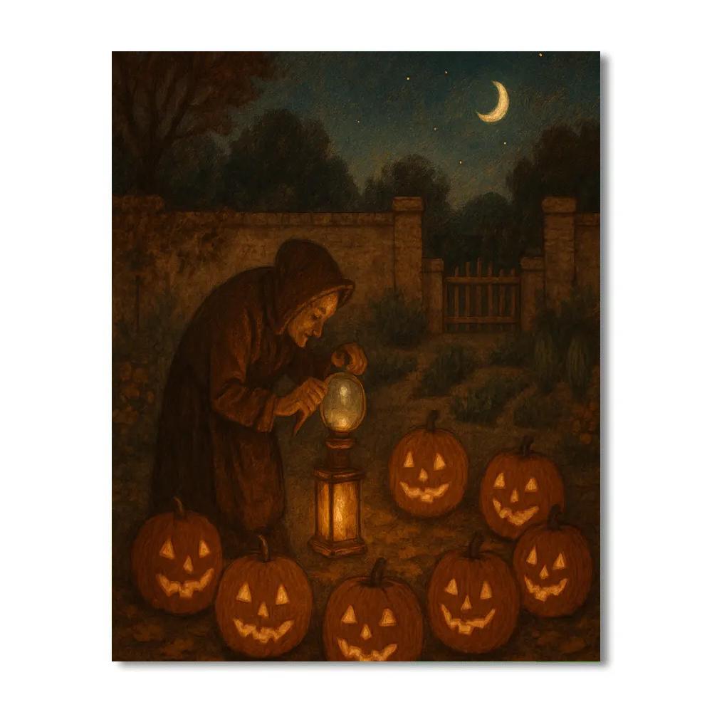 The Lanternkeepers Garden Paint by numbers kits