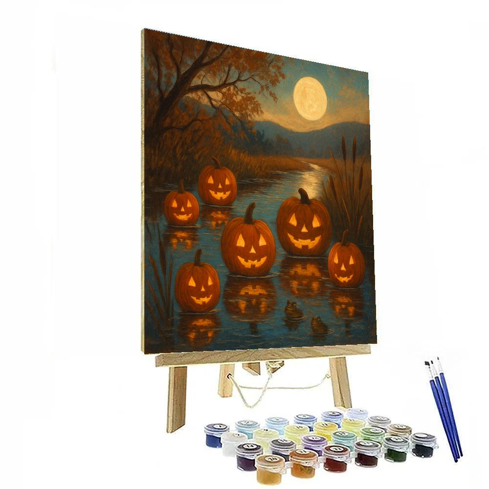 Twilight Pumpkin Riverbend paint by color