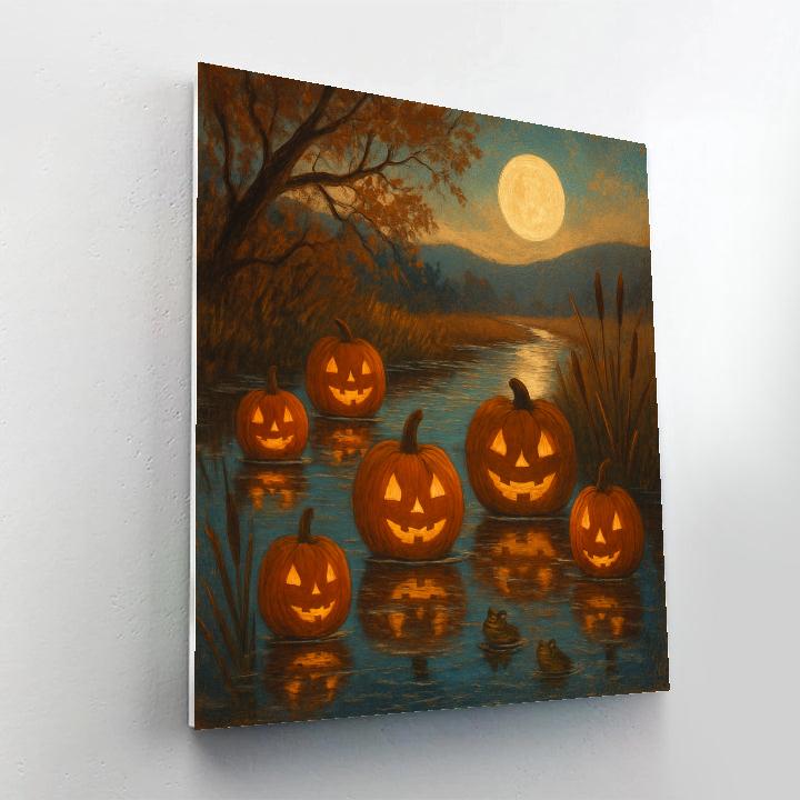 Twilight Pumpkin Riverbend paint by color