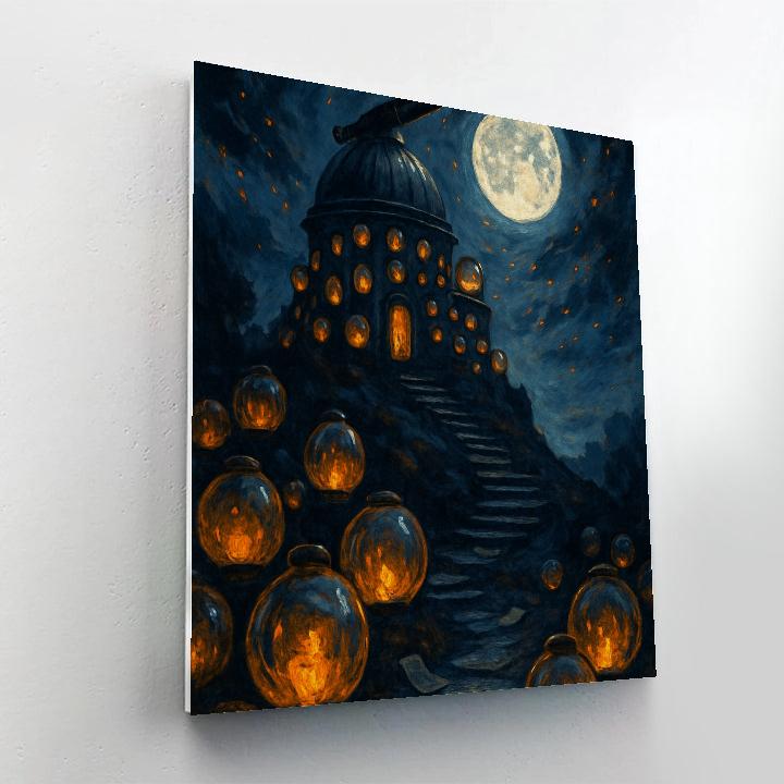 The Observatory Of Lost Lanterns Paint by numbers art
