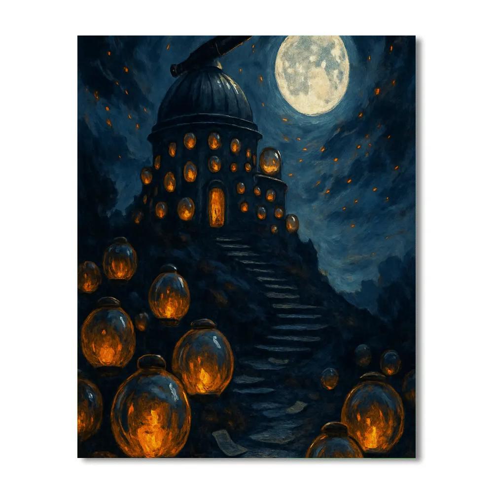 The Observatory Of Lost Lanterns Paint by numbers art