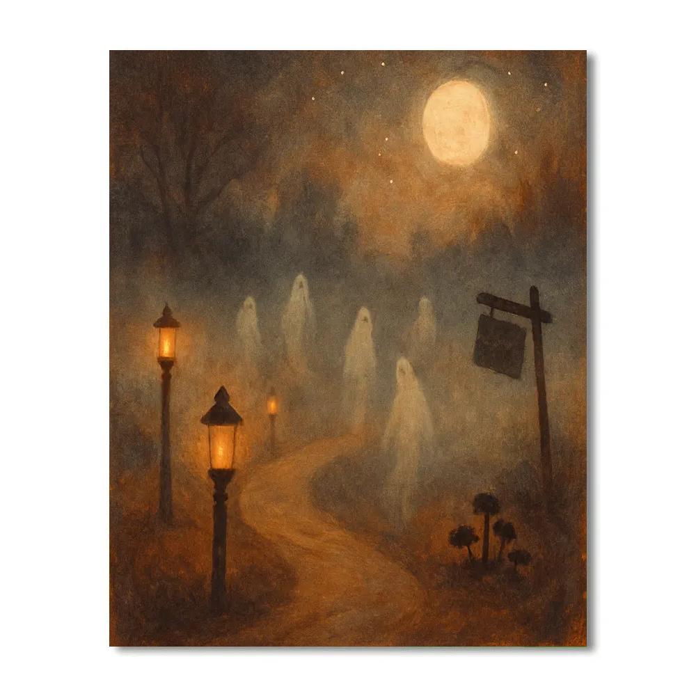 Foglight Path Of The Old Hollow Numbered painting kits