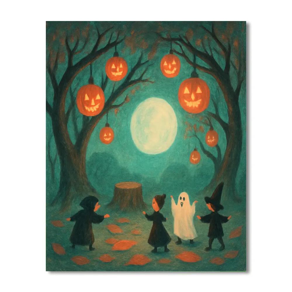 The Lantern Grove At Witchbend DIY paint by numbers