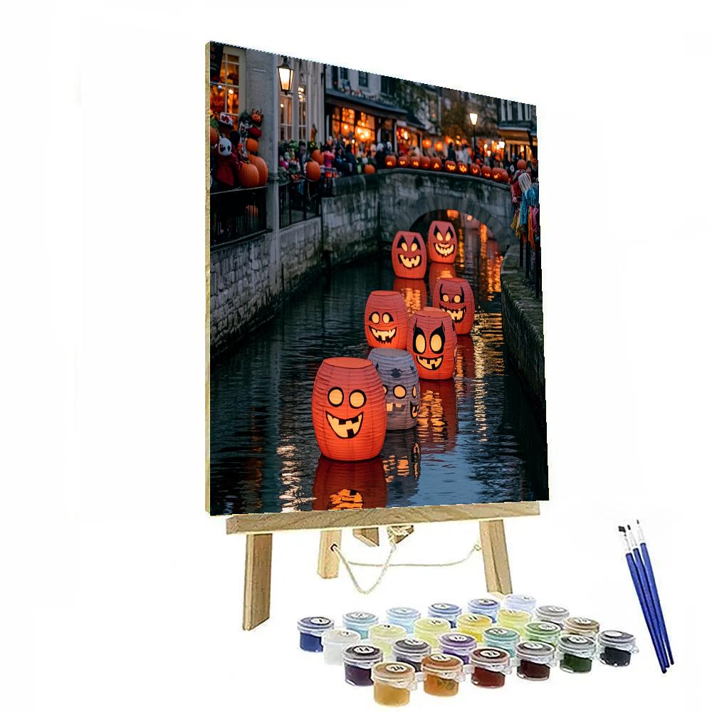 Carnival Of Lanterns Spooky Parade Paint by numbers kits