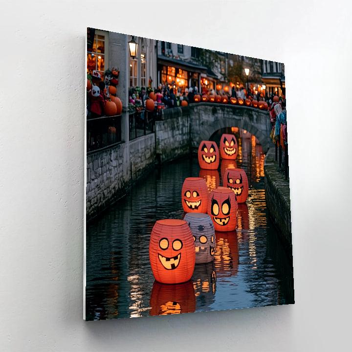 Carnival Of Lanterns Spooky Parade Paint by numbers kits