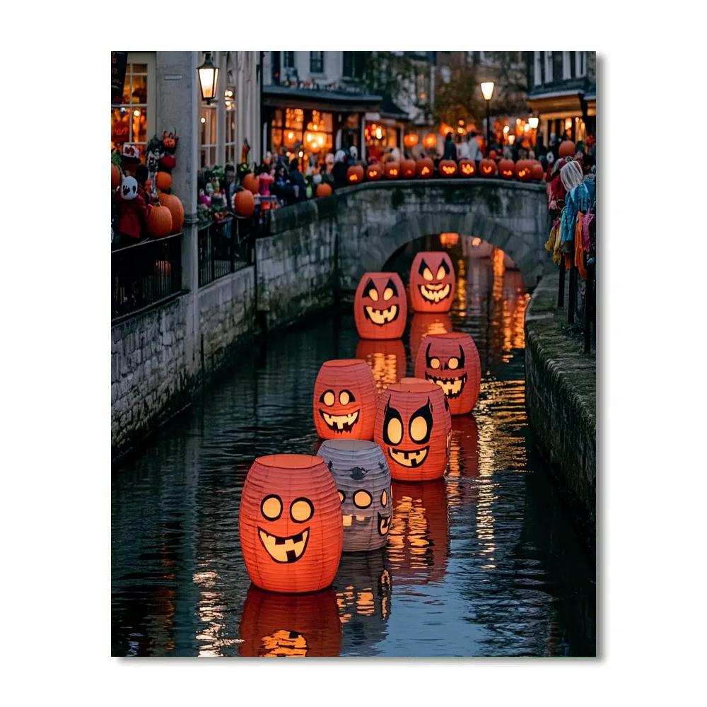 Carnival Of Lanterns Spooky Parade Paint by numbers kits