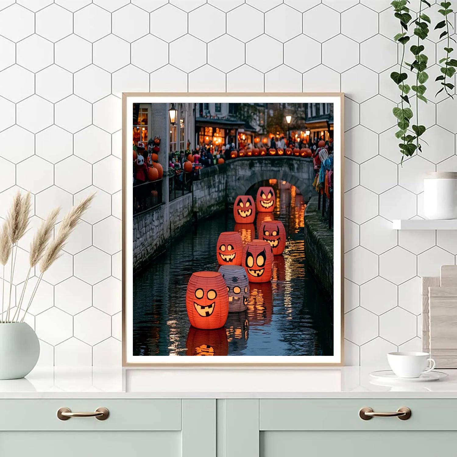 Carnival Of Lanterns Spooky Parade Paint by numbers kits