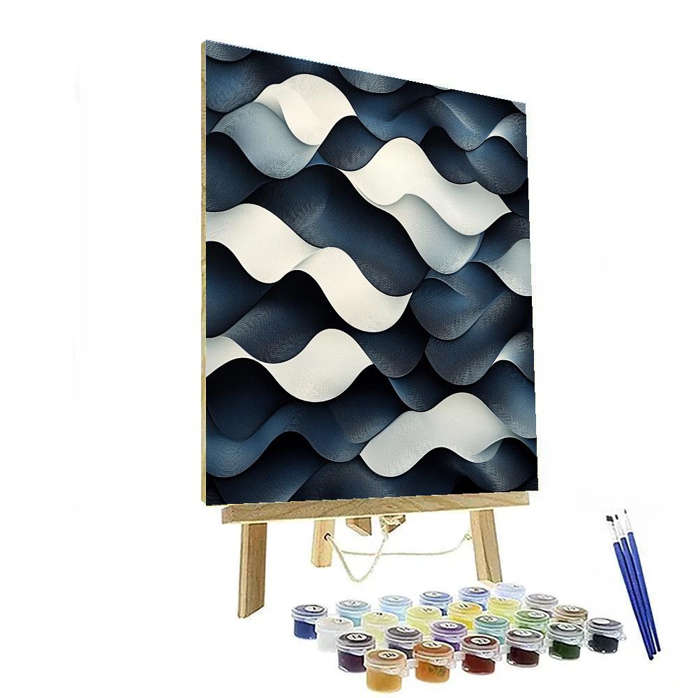 M.C. Escher Inspired Recursive Ocean Of Patterns Number painting