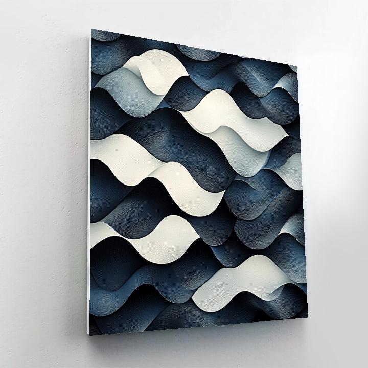 M.C. Escher Inspired Recursive Ocean Of Patterns Number painting