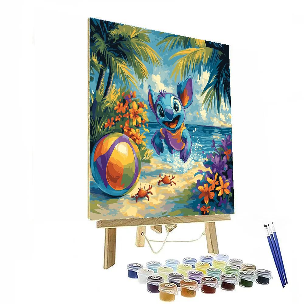 Stitch Island Playtime paint by numbers