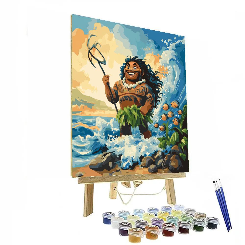 Maui Ocean Tune painting number kit