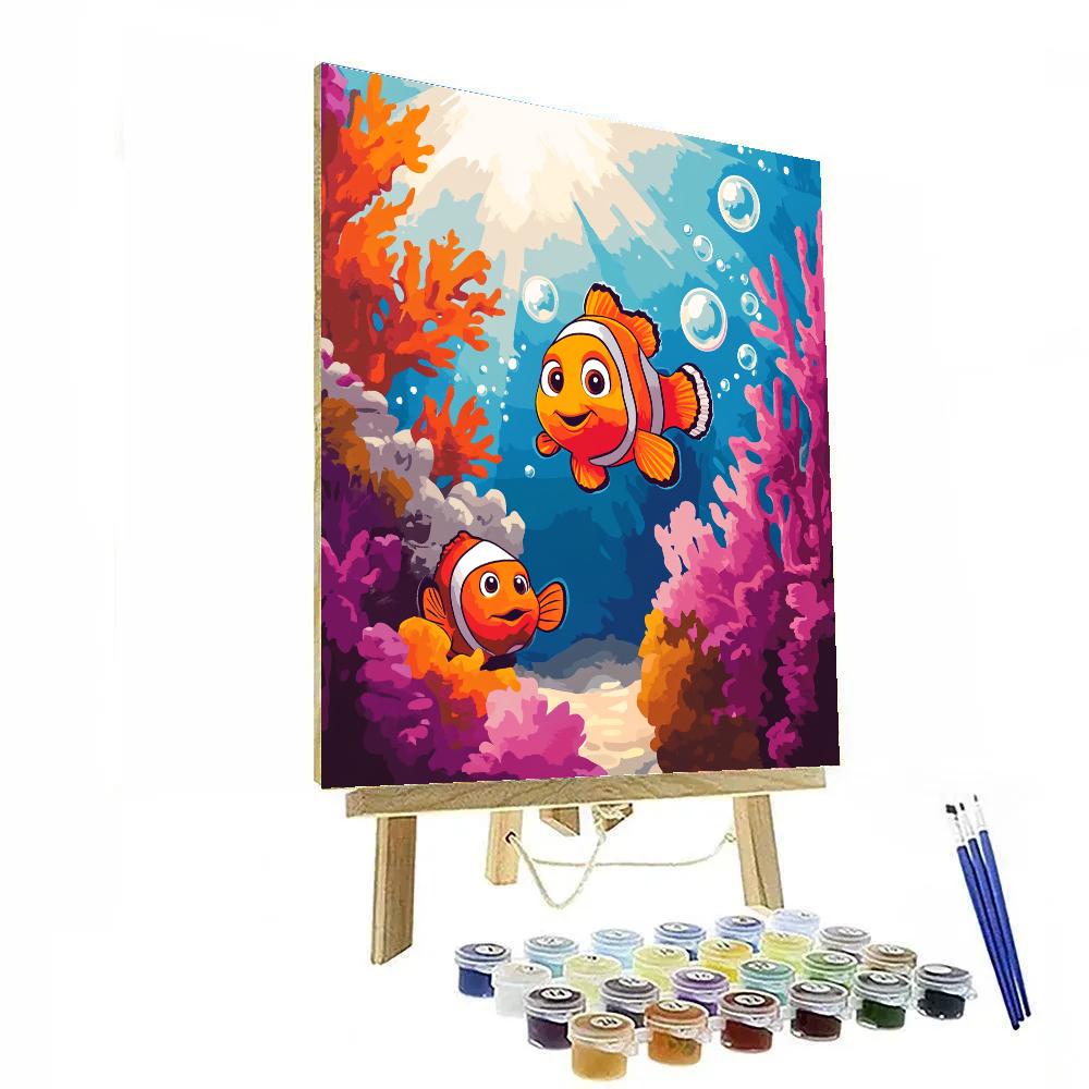 Nemo Coral Adventure painting number kit