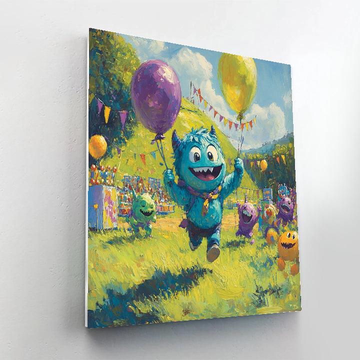 Sully Monster Field Day Numbered painting kits