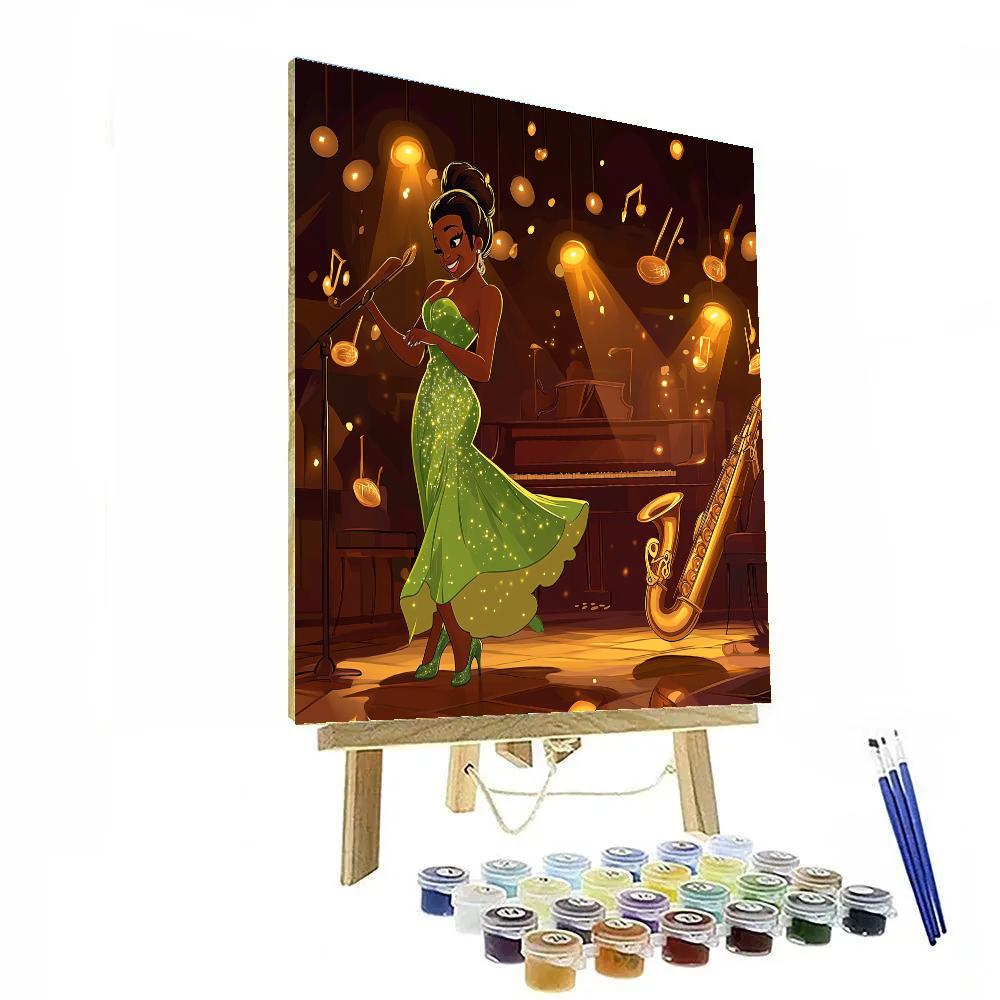 Tiana’s Jazz Night paint by number