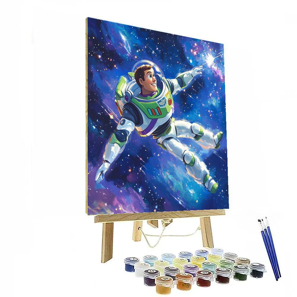 Buzz Lightyear’s Starry Flight paint by color