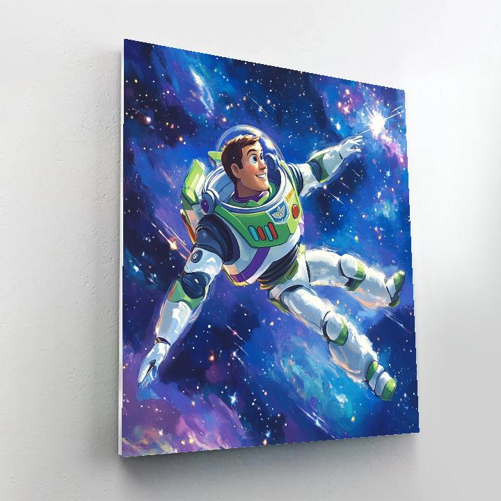 Buzz Lightyear’s Starry Flight paint by color