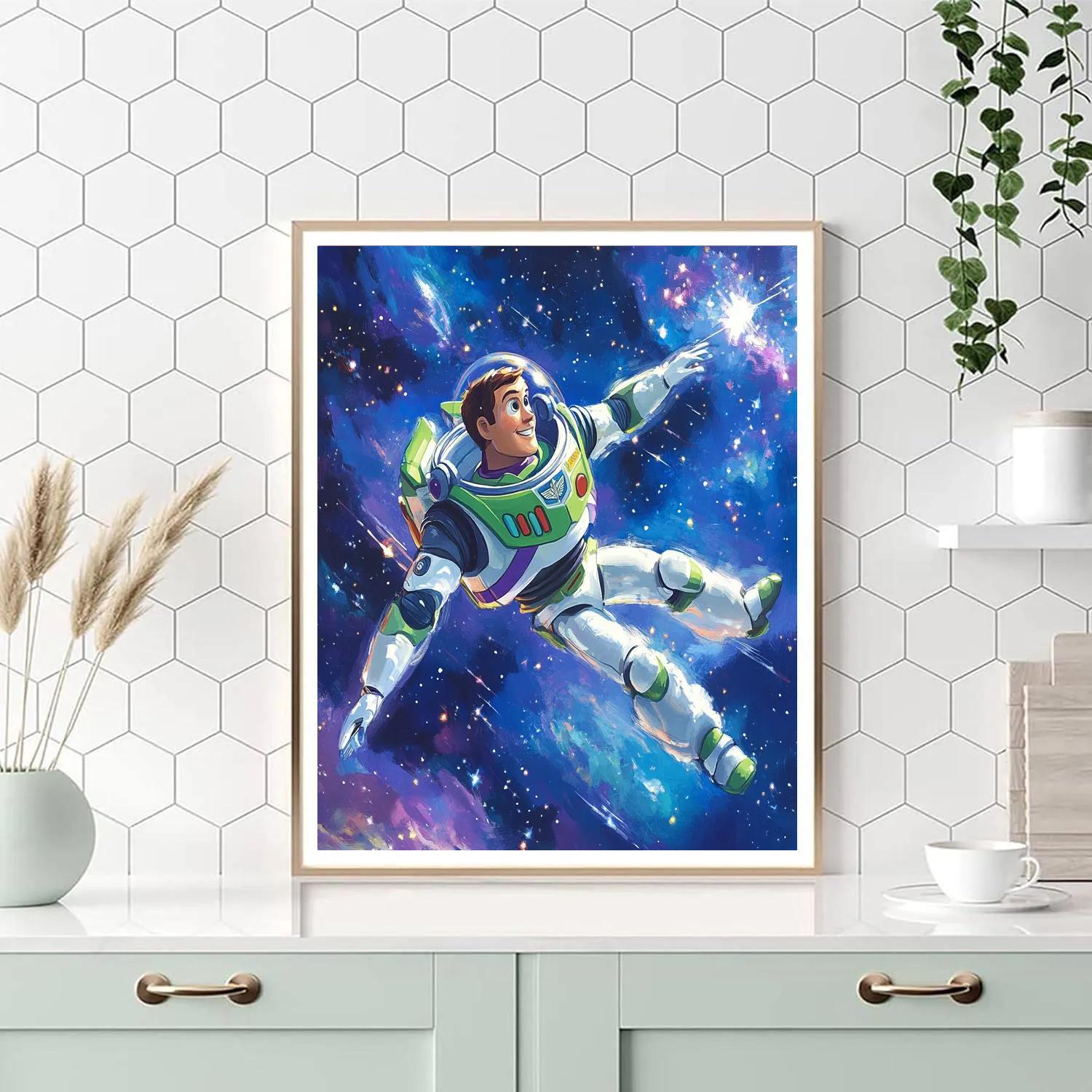 Buzz Lightyear’s Starry Flight paint by color