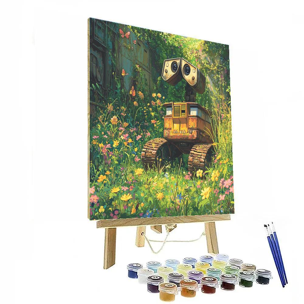 Wall-E’s Garden Discovery painting number kit