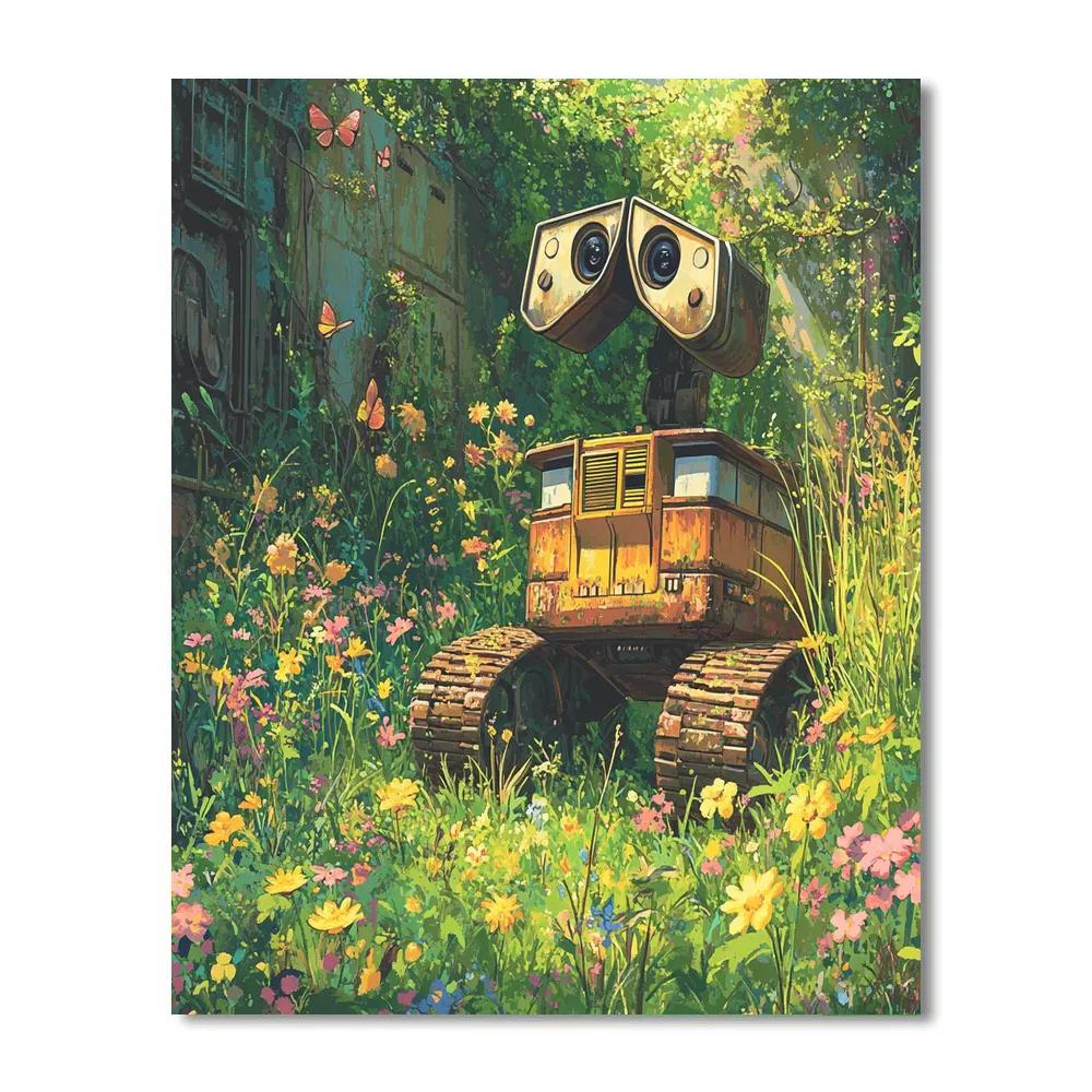 Wall-E’s Garden Discovery painting number kit