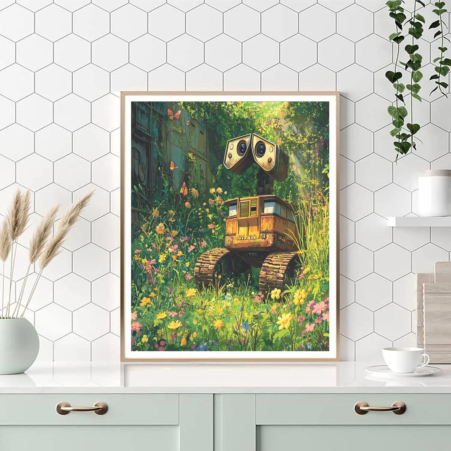 Wall-E’s Garden Discovery painting number kit