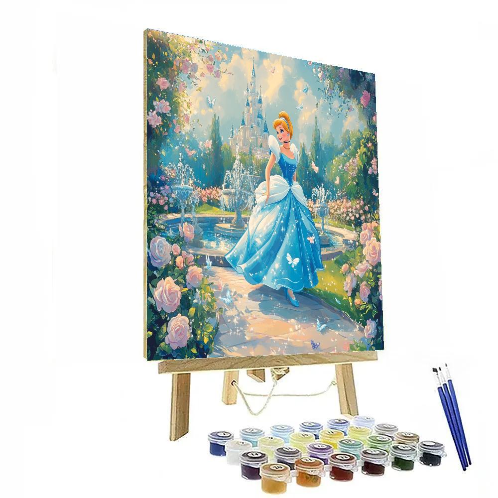 Cinderella’s Royal Garden Walk paint by number