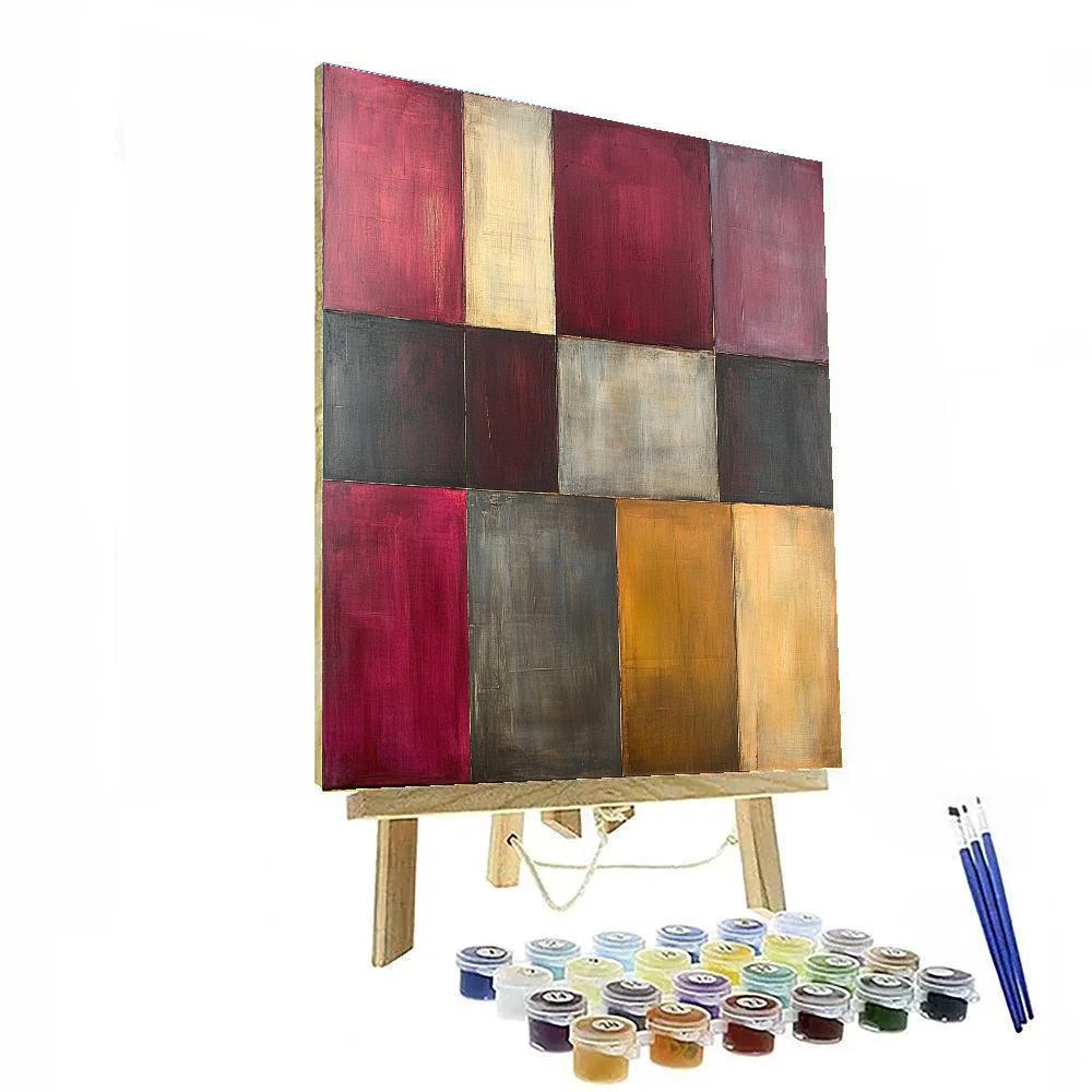 Inspired Emotional Depth With Mark Rothko painting number kit