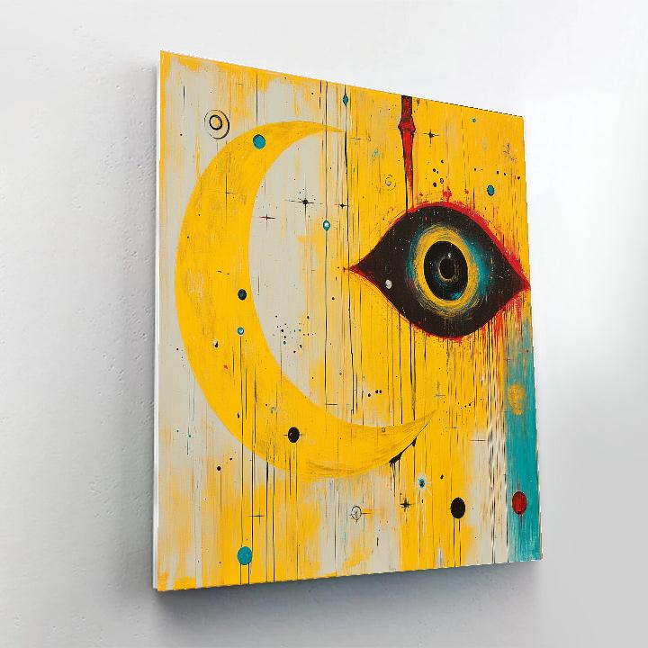 Joan Miró Inspired Dream Orbit Painting by numbers kit