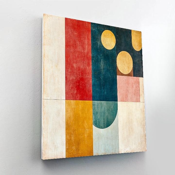 Paul Klee Inspired Chromatic Sonata DIY paint by numbers