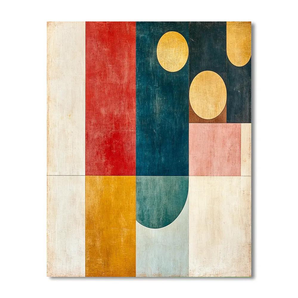 Paul Klee Inspired Chromatic Sonata DIY paint by numbers