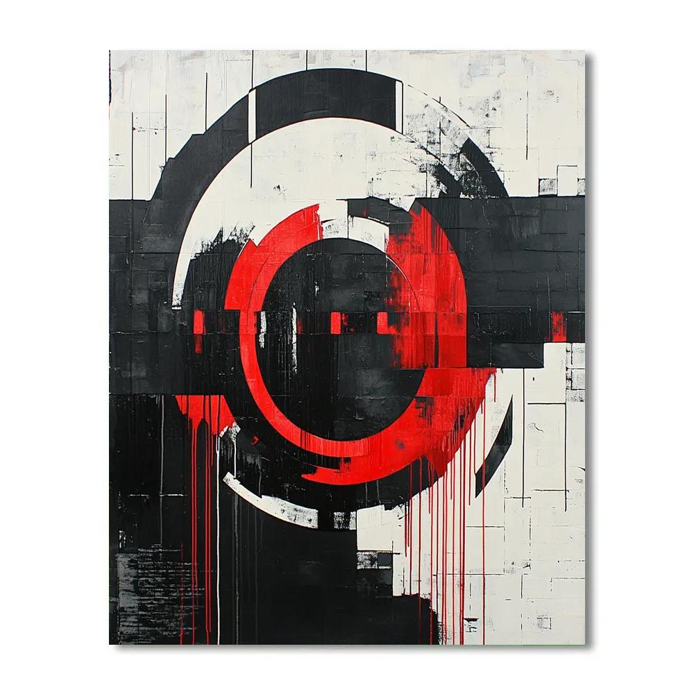 Banksy Inspired Social Dissent Paint by numbers art