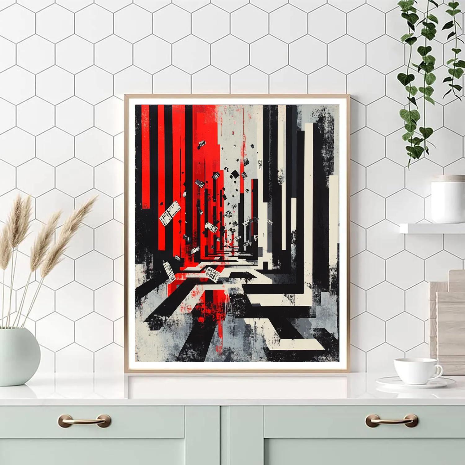 Banksy Inspired Anti Consumerism Abstraction Paint by numbers kits