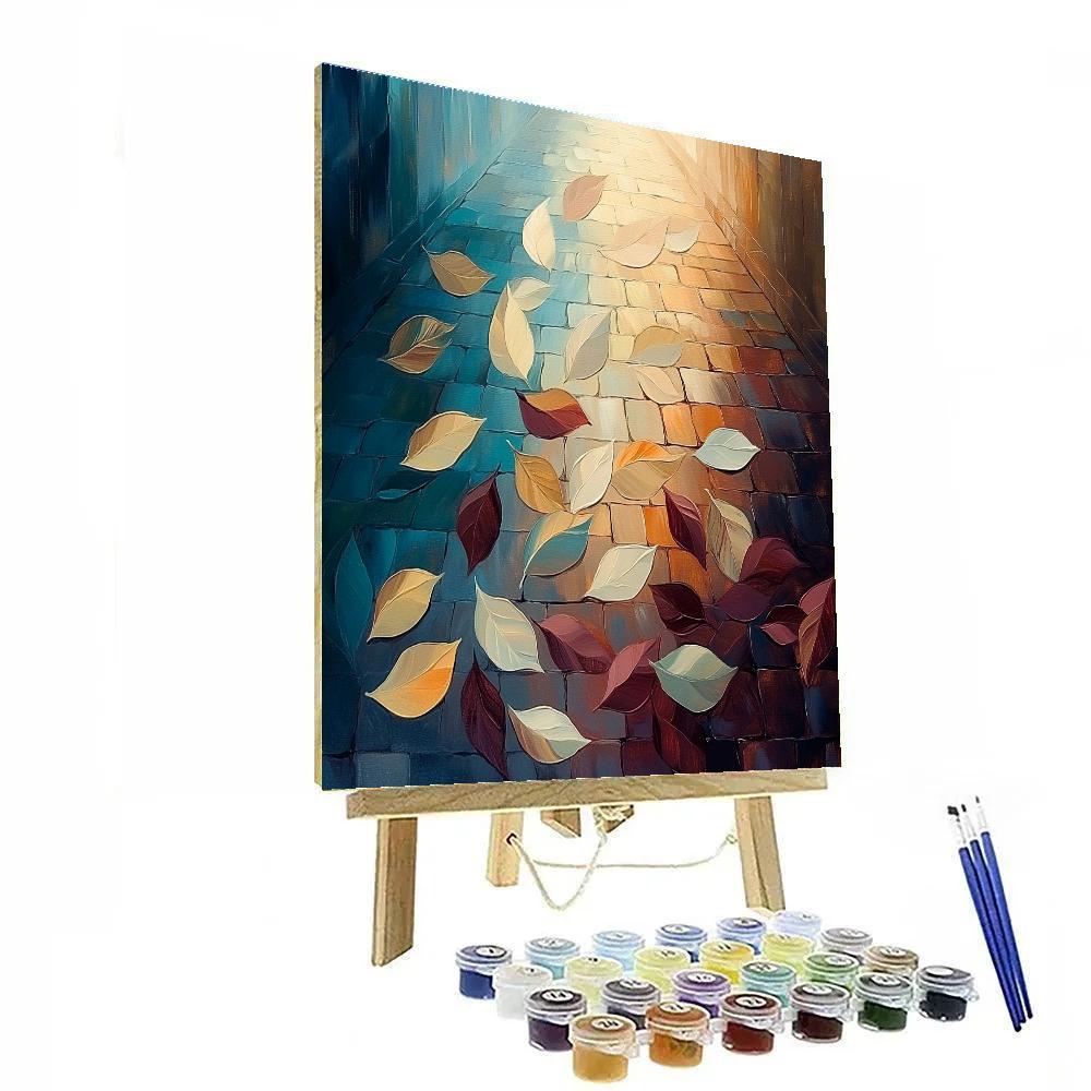 Edgar Degas Inspired Silken Autumn Breeze painting number kit
