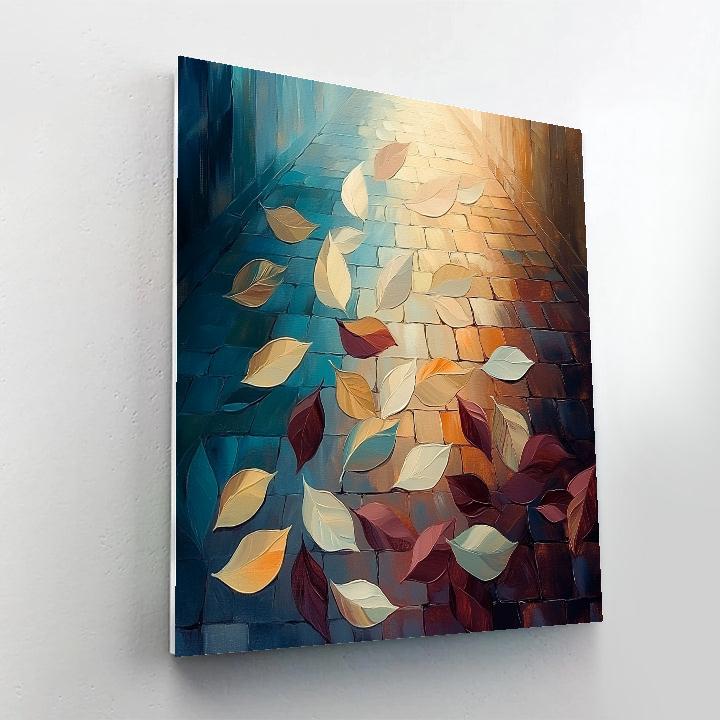 Edgar Degas Inspired Silken Autumn Breeze painting number kit