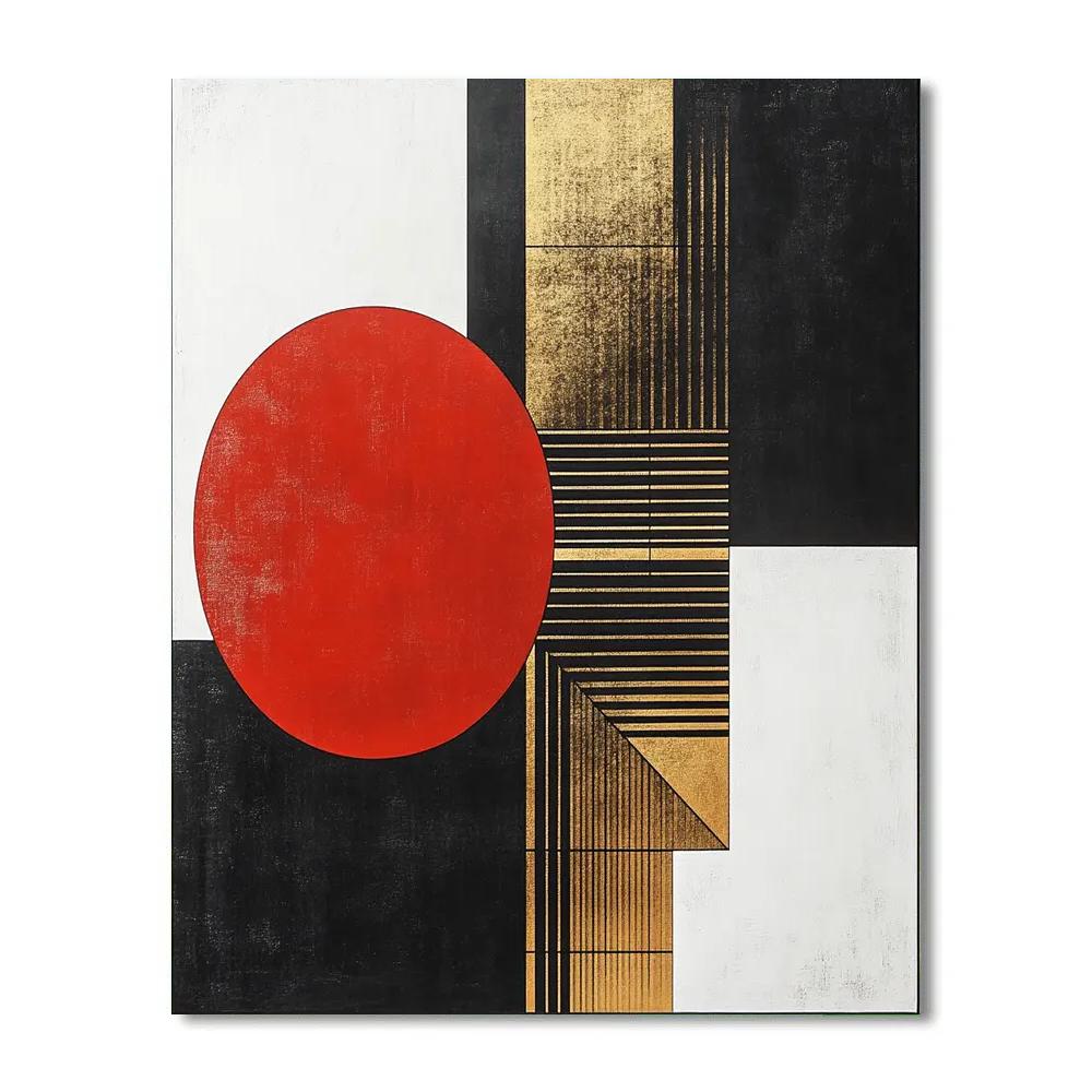 Kazimir Malevich Inspired Celestial Square Symphony Paint by numbers art