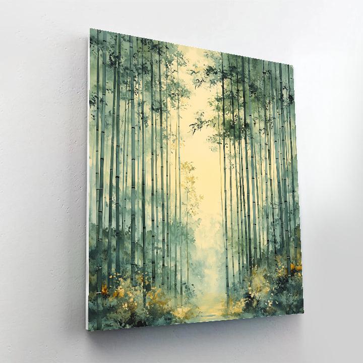 Zhao Mengfu Inspired Whisper Of The Bamboo Constellations DIY paint by numbers