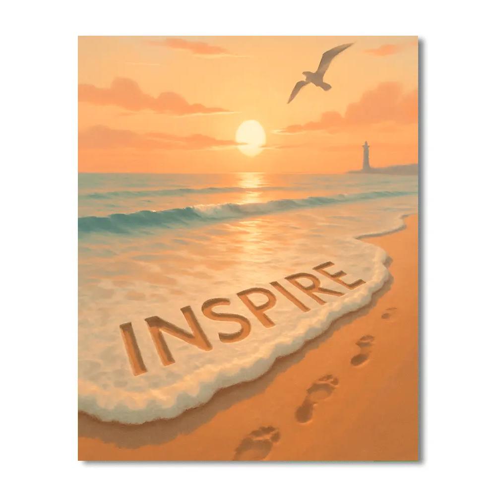 Inspire Dawn Horizon paint by color