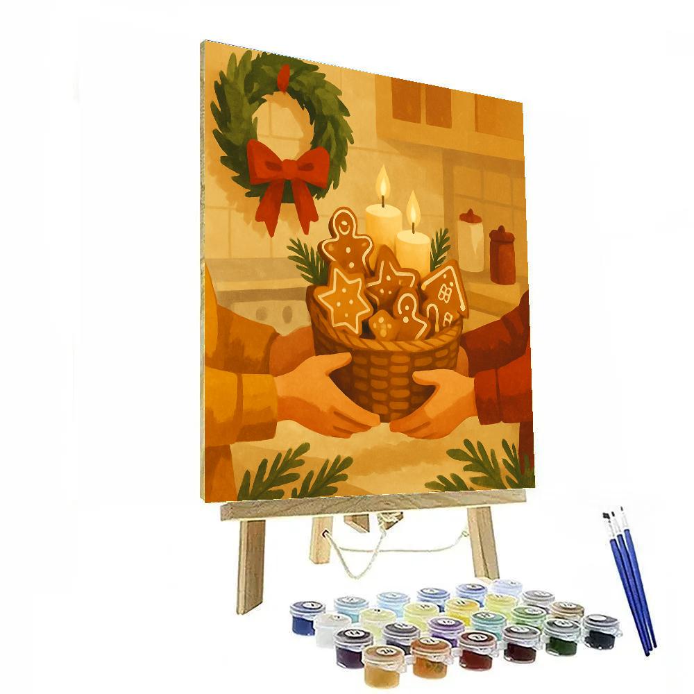 Bakers Bright Basket Numbered painting kits