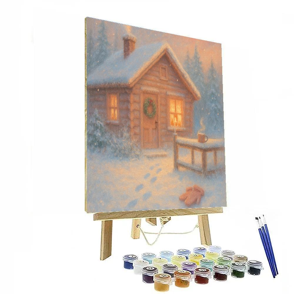 Cabin Cinnamon Glow paint by color