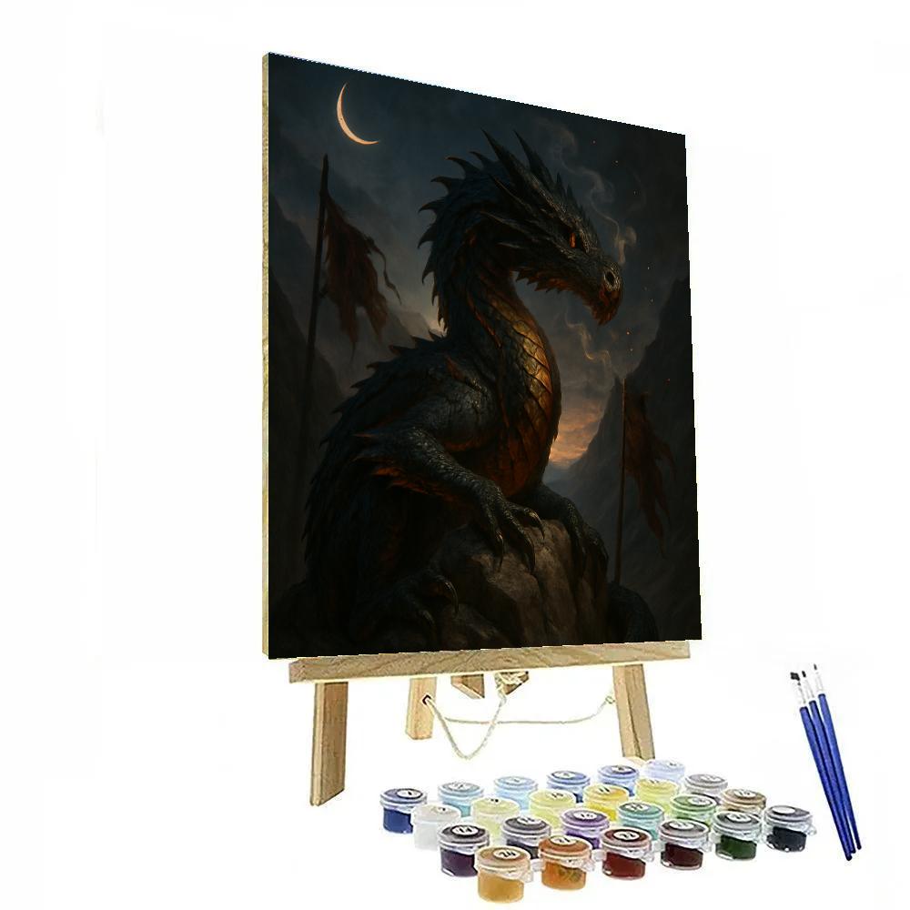 Dragon Ember Watch Paint by numbers kits