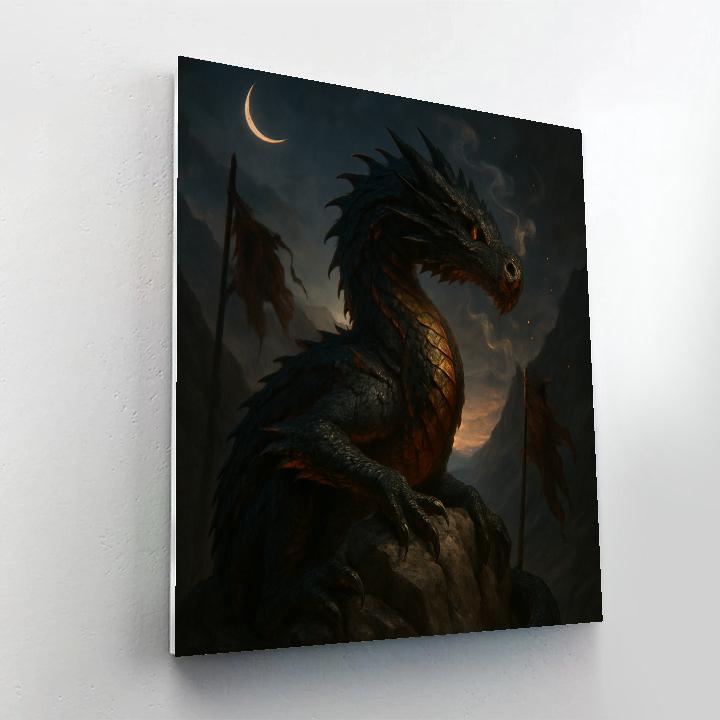 Dragon Ember Watch Paint by numbers kits