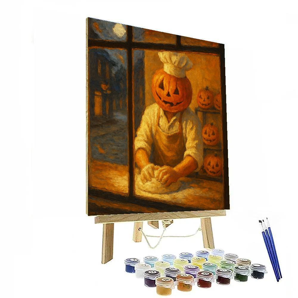 Lantern Baker Of Hollow Lane paint by number