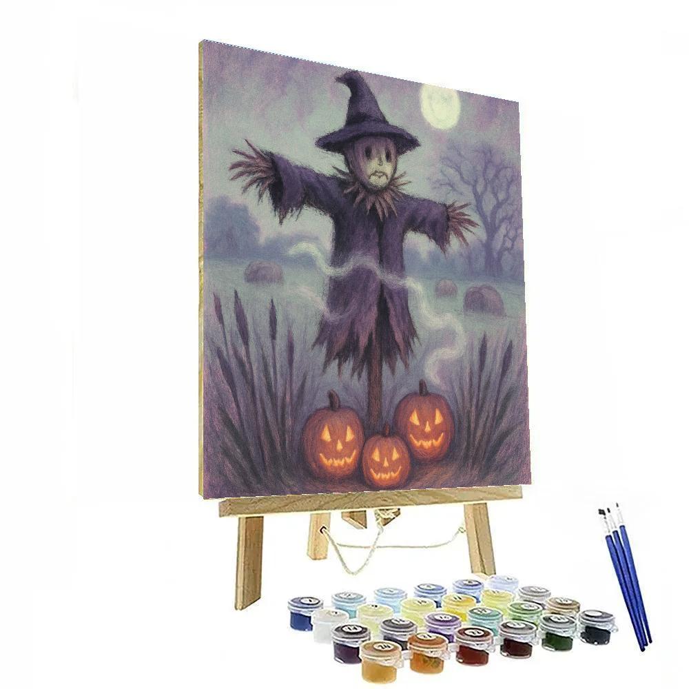Foggy Scarecrow Watch paint by color