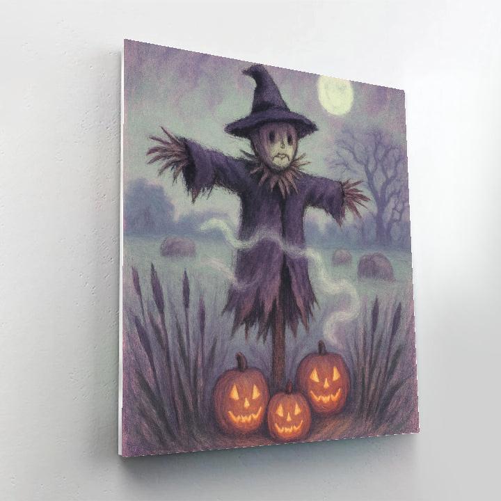 Foggy Scarecrow Watch paint by color