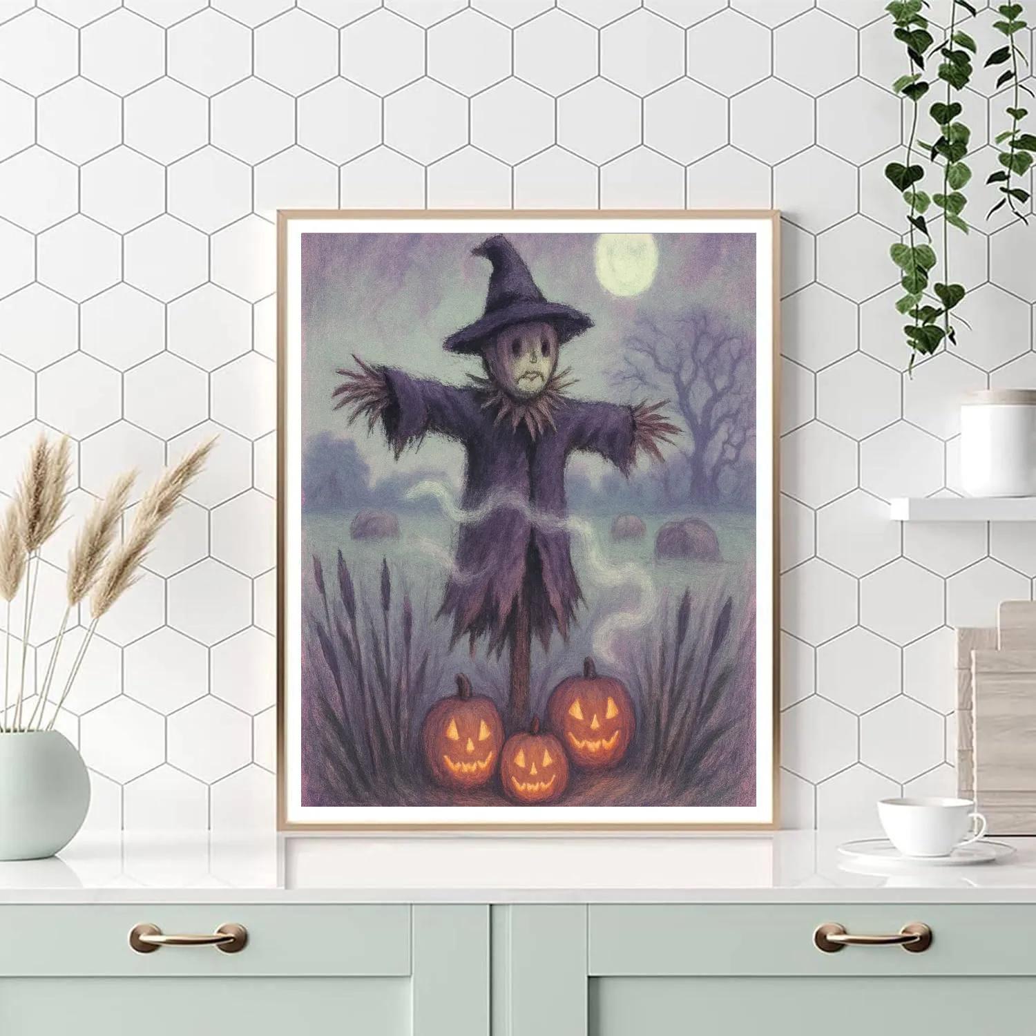 Foggy Scarecrow Watch paint by color