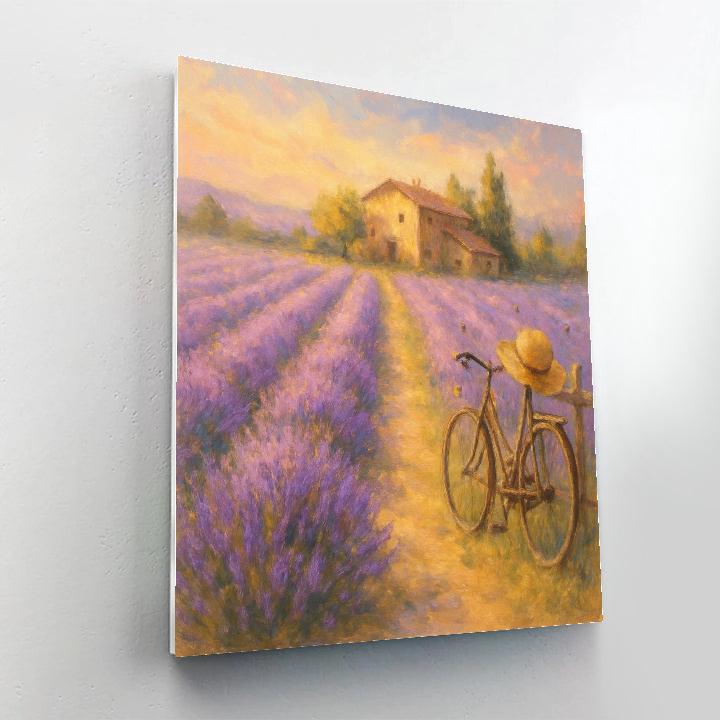 Lavender Field Daydream Numbered painting kits